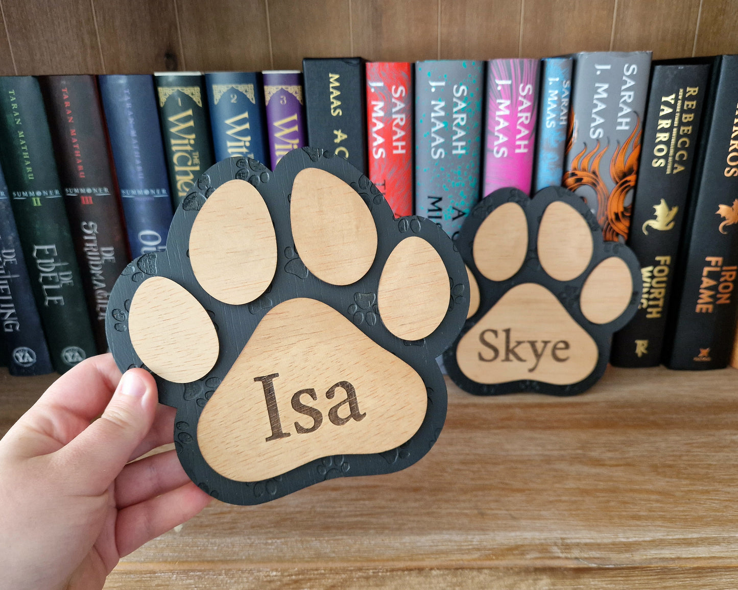 Personalizable Dog Paw Sign