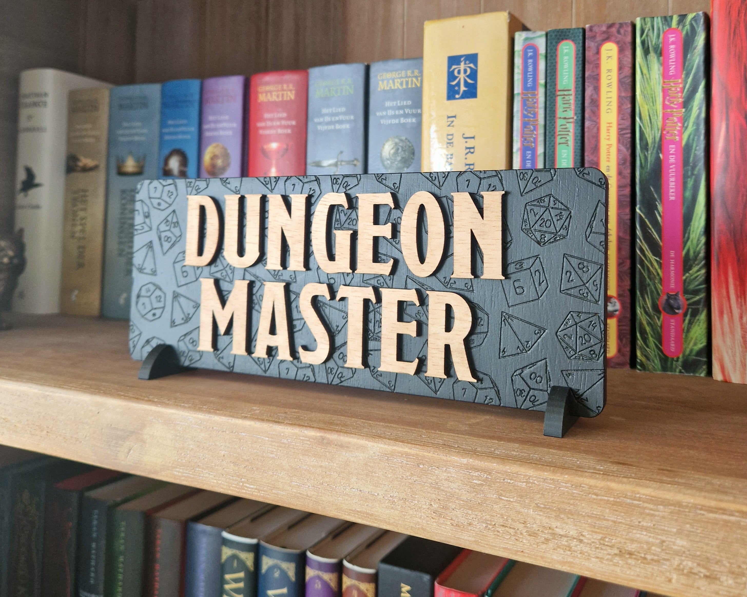 DnD - Dungeon Master Sign – GeekyWorkshop