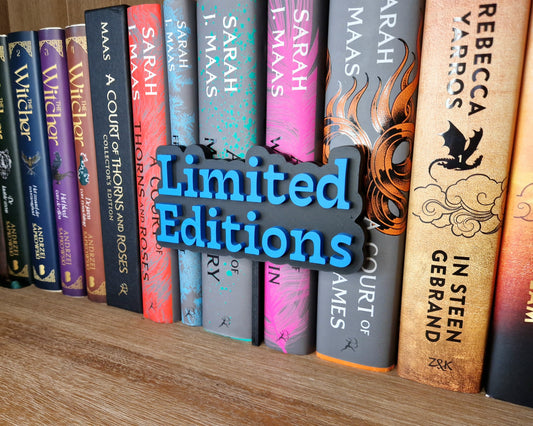 Bookshelf Peekout Sign - Limited Editions