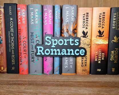 Boekenplank Peekout Bordje - Sports Romance