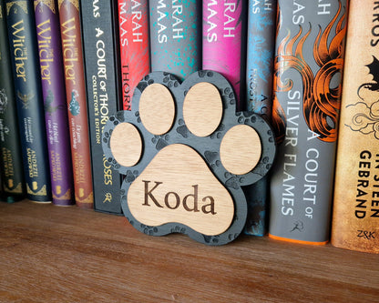 Personalizable Cat Paw Sign