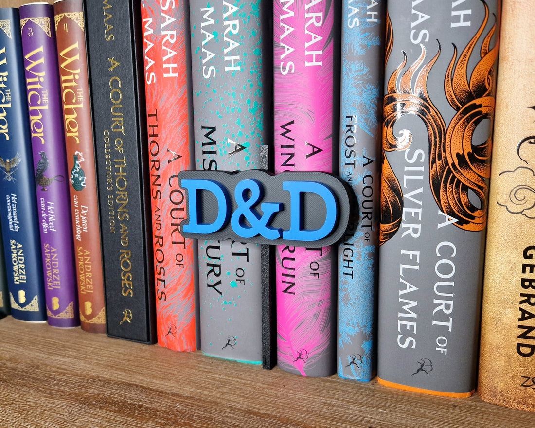 Bookshelf Peekout Sign - D&amp;D