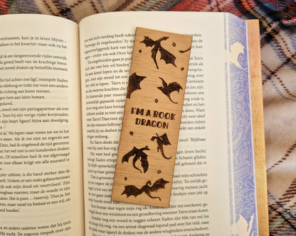 Bookmark - I'm a book dragon