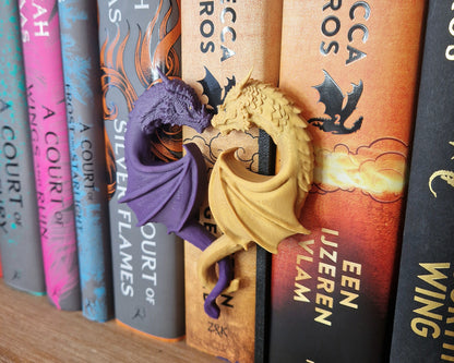 Bookshelf Peekout Sign - Dragon heart