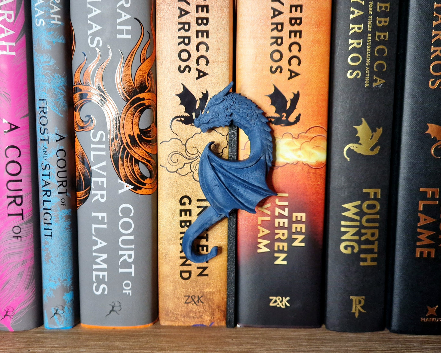 Bookshelf Peekout Sign - Dragon heart