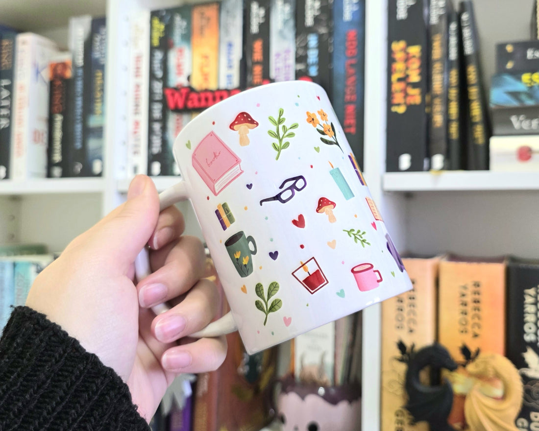 Bookish mug - personalizable