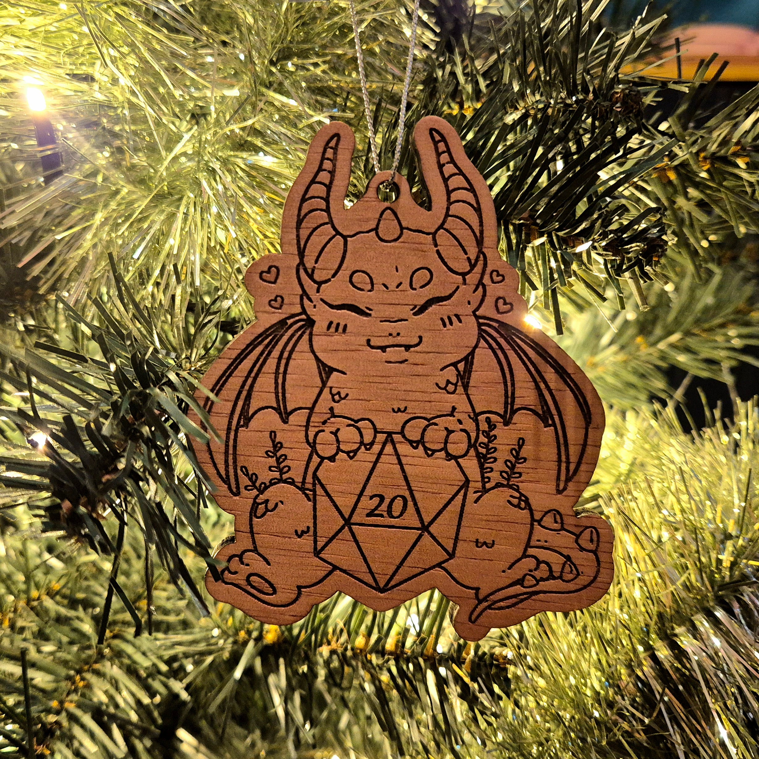 DnD Ornament - Dice Dragon