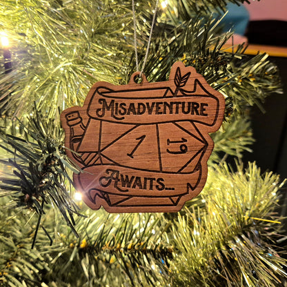 DnD Ornament - Misadventure Awaits