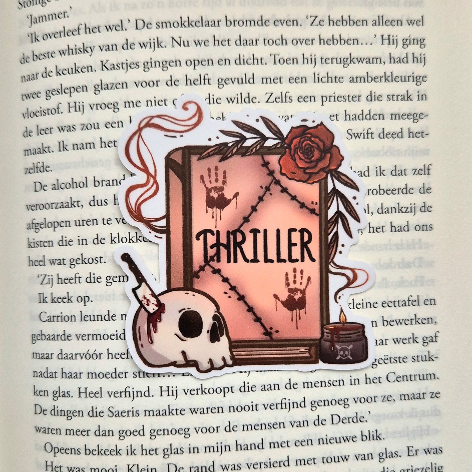Bookish Sticker - Thriller