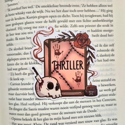 Bookish Sticker - Thriller