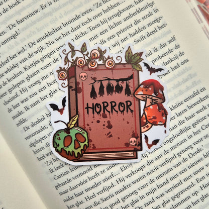 Bookish Sticker - Horror