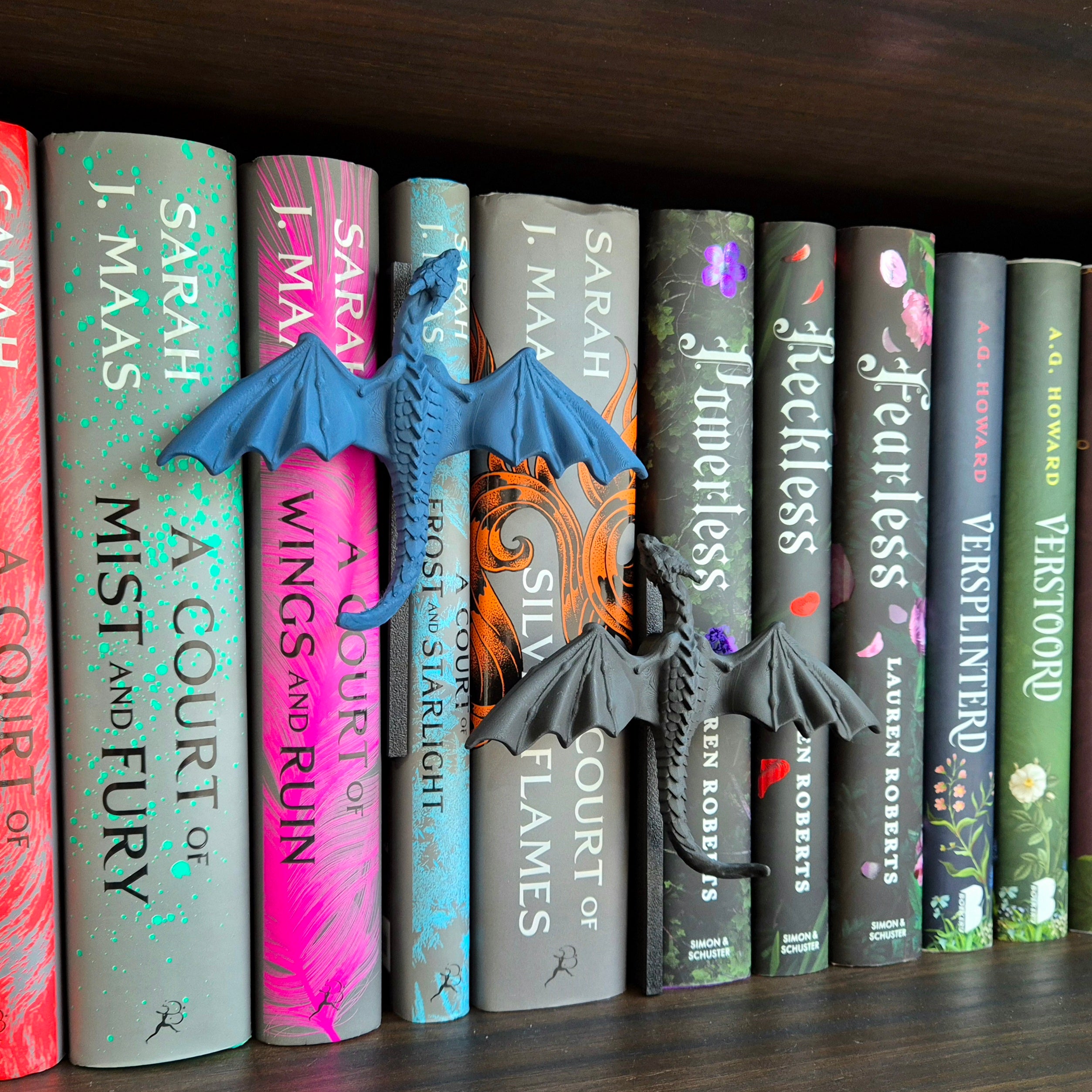 Bookshelf Peekout Sign - Dragon