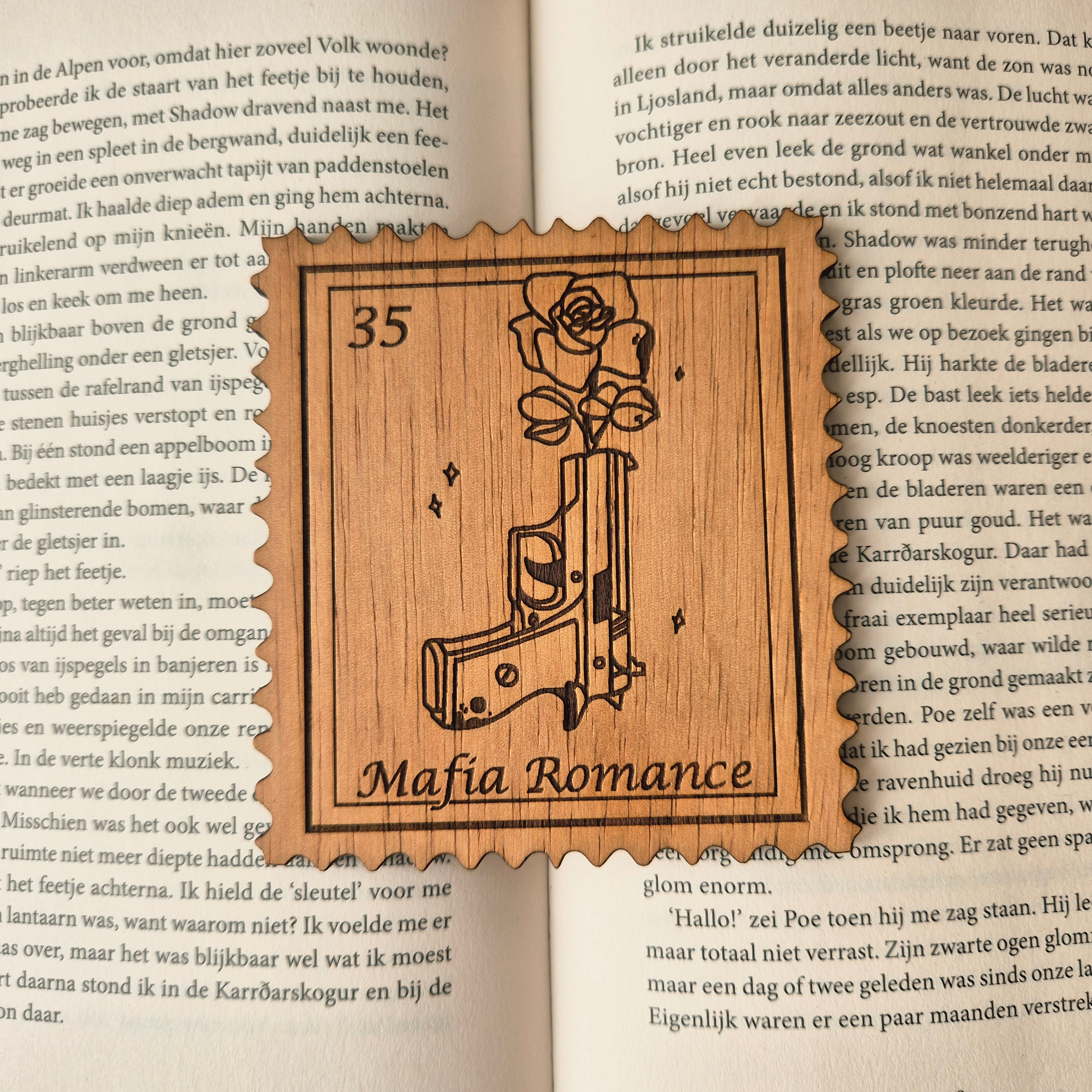Bookish Stamp Coaster - Mafia Romance