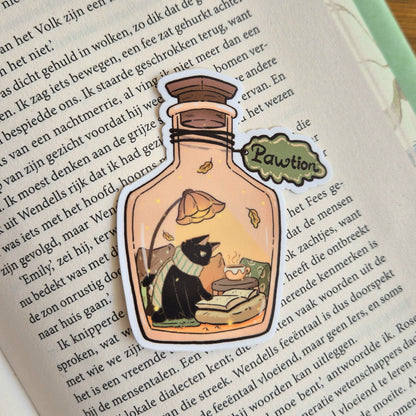 Bookish Sticker - Pawtion