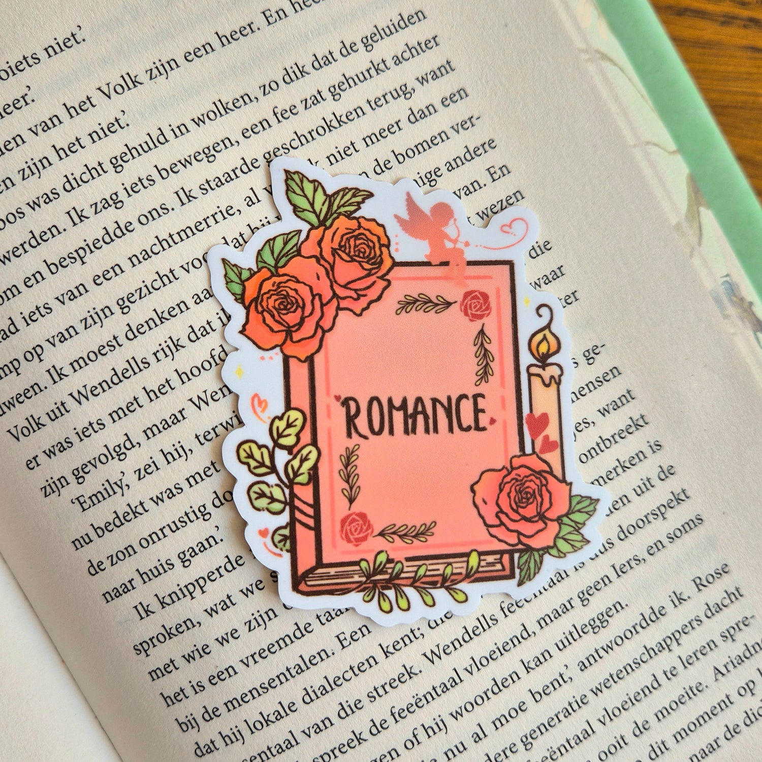 Bookish Sticker - Romance