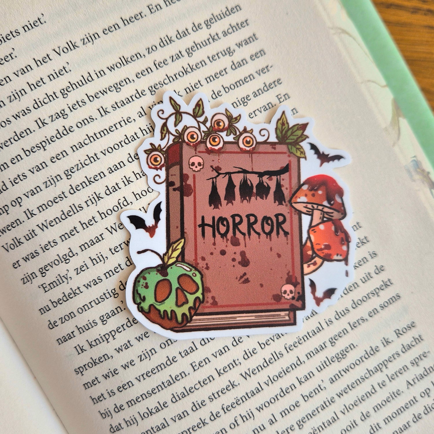 Bookish Sticker - Horror