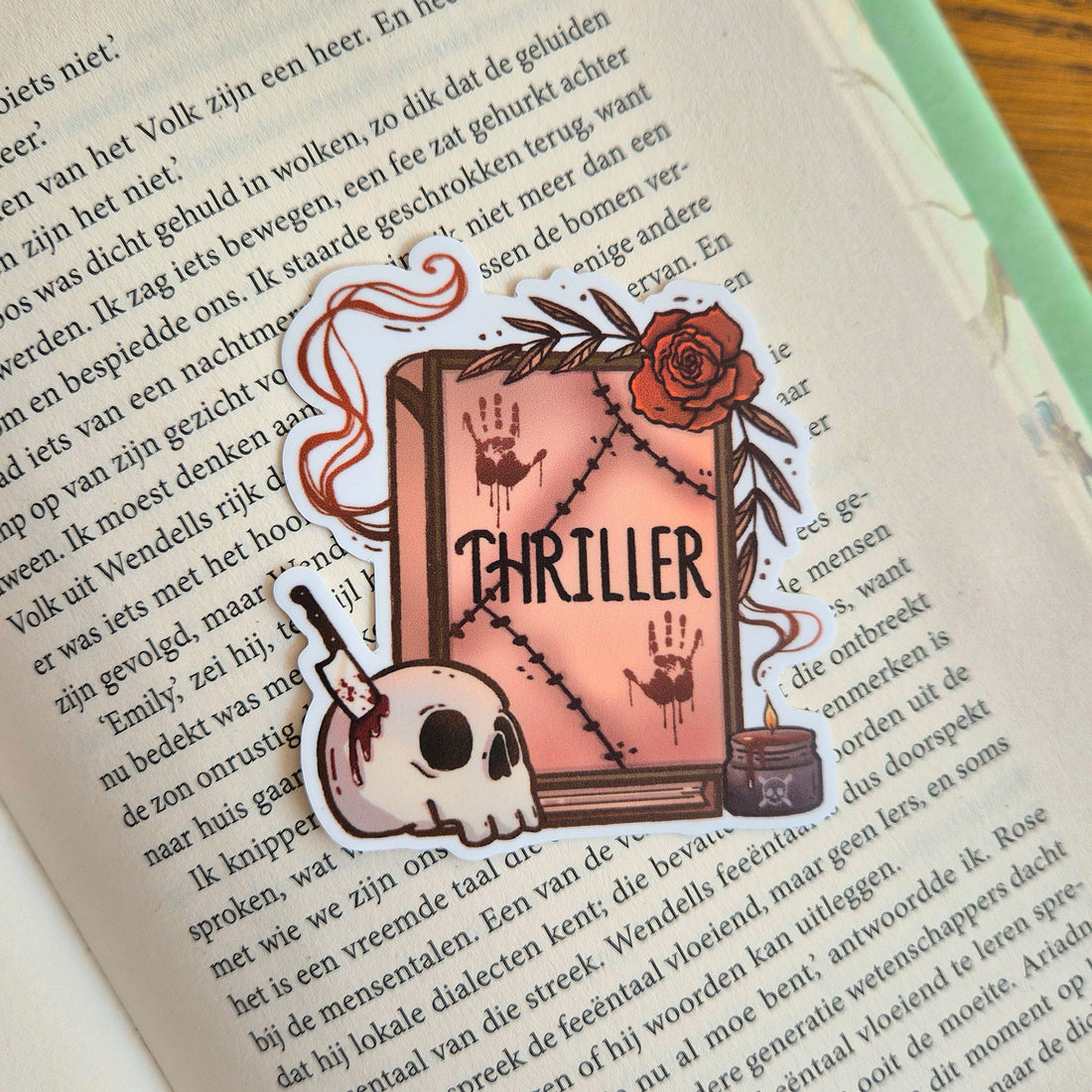 Bookish Sticker - Thriller