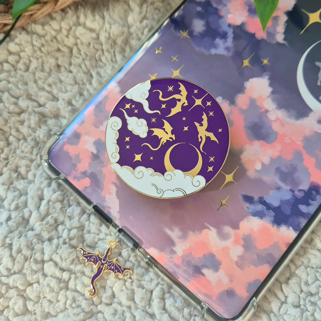 E-Reader Bundle - Purple Dragon