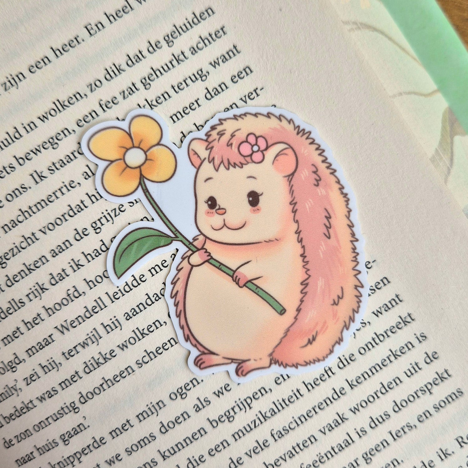 Hedgehog Tales Sticker - Hazel’s Bloom