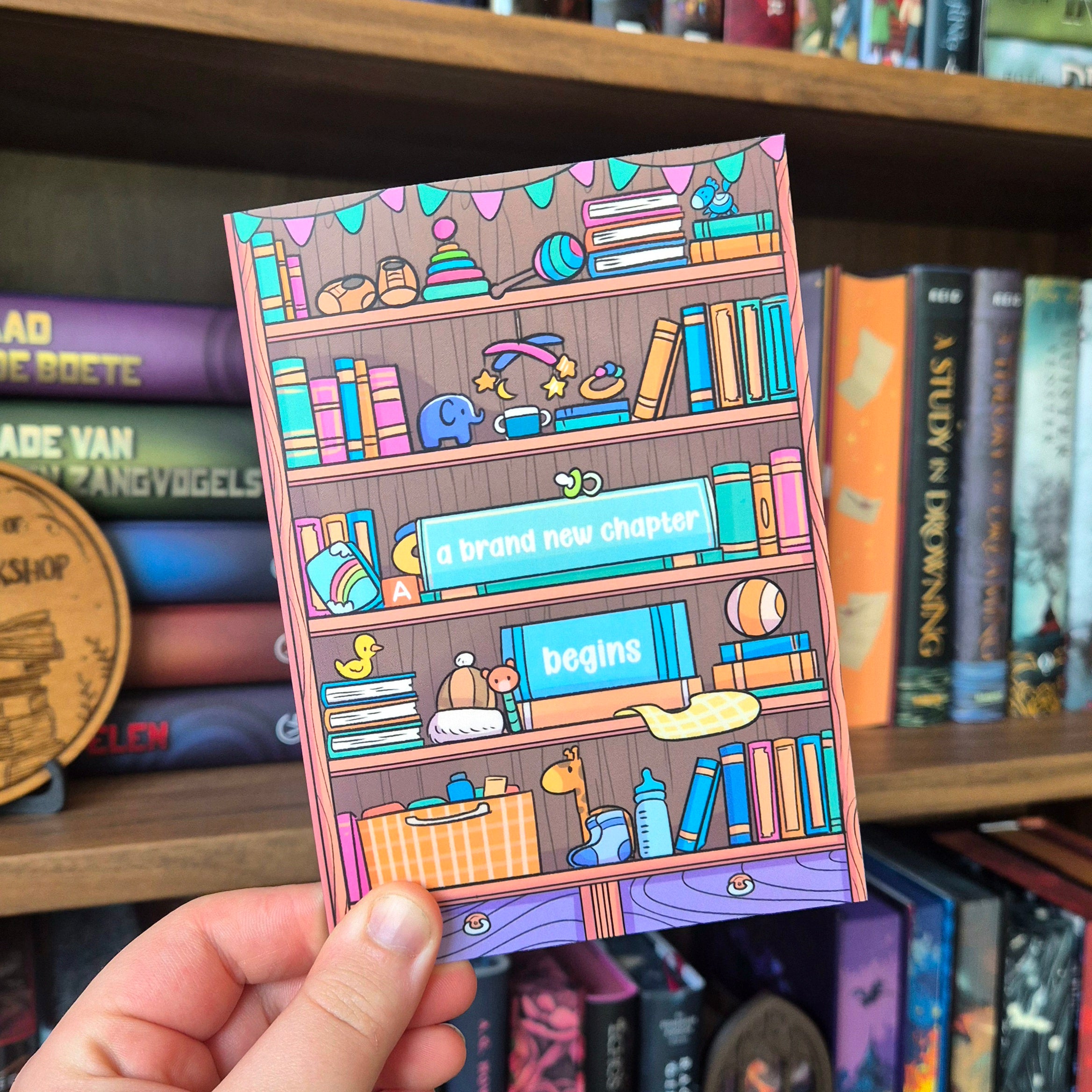 Greeting Card - A brand new chapter begins