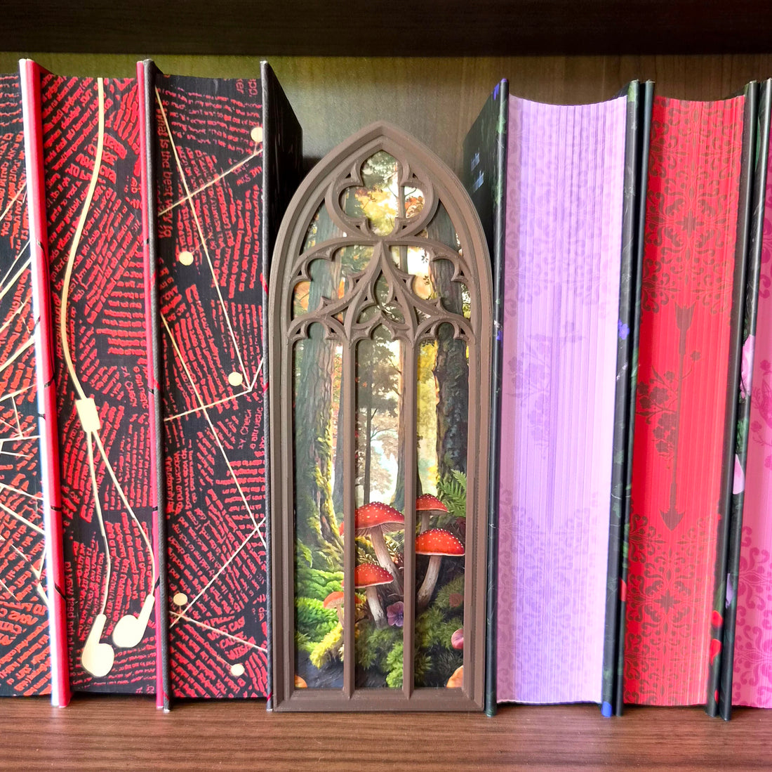 Booknook bookmark - Forest Mushrooms