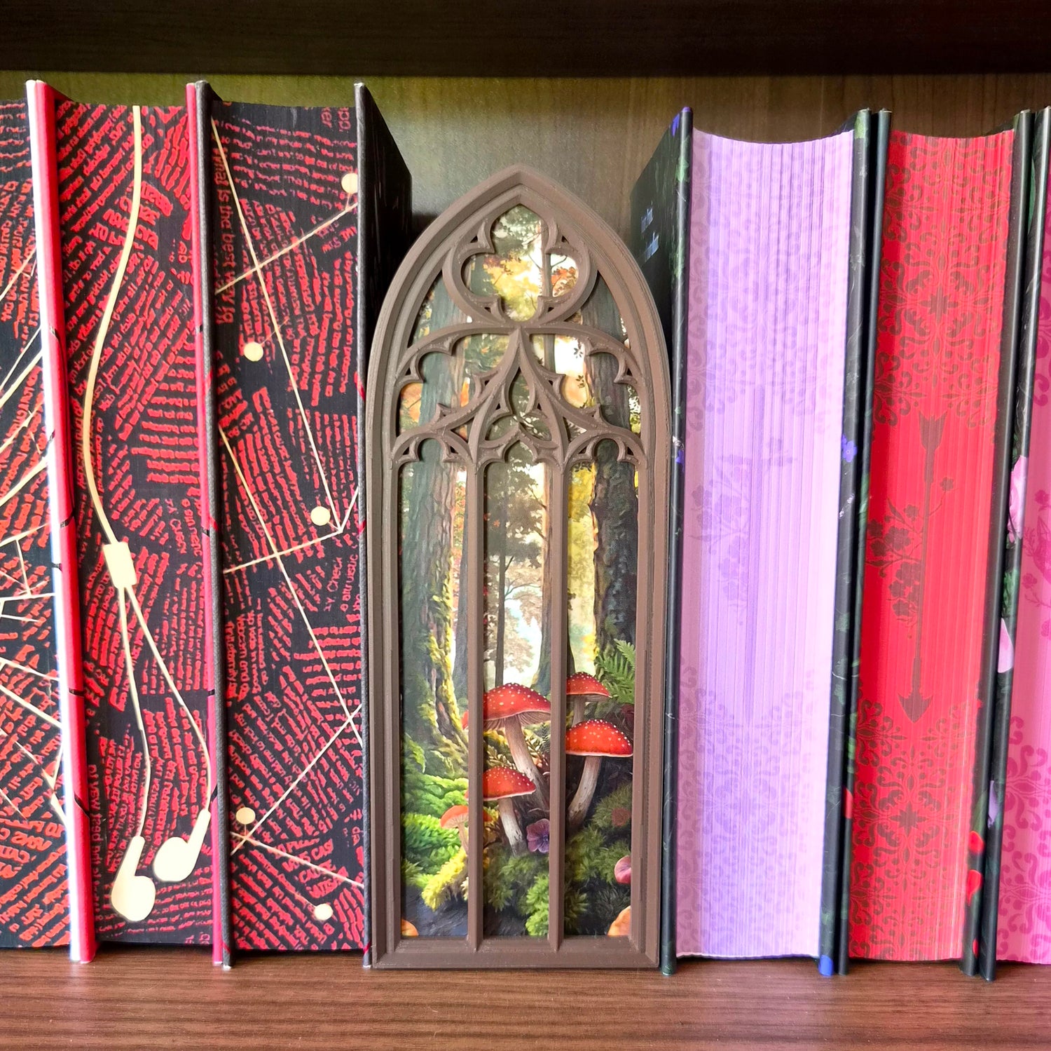 Booknook bookmark - Forest Mushrooms