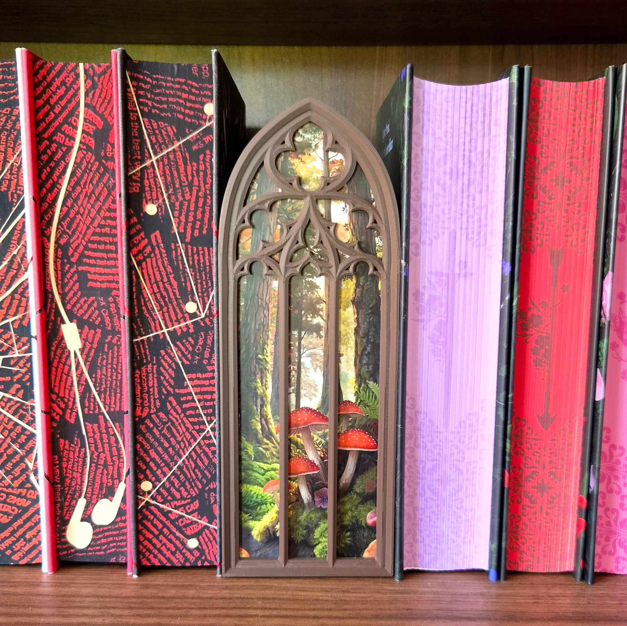 Booknook bookmark - Forest Mushrooms
