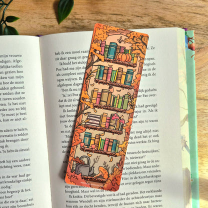 Bookmark - Autumn Bookcase
