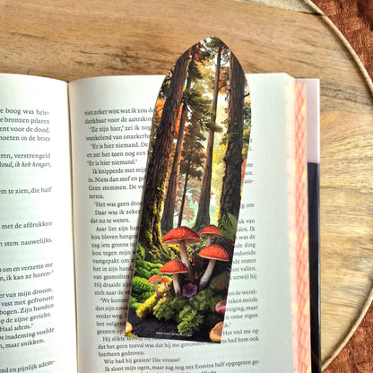 Booknook bookmark - Forest Mushrooms