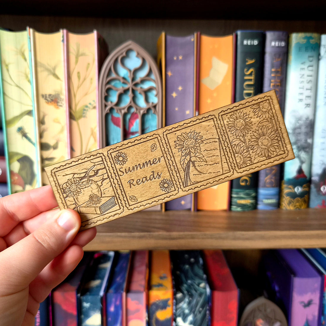 Wooden Bookmark - Summer Reads