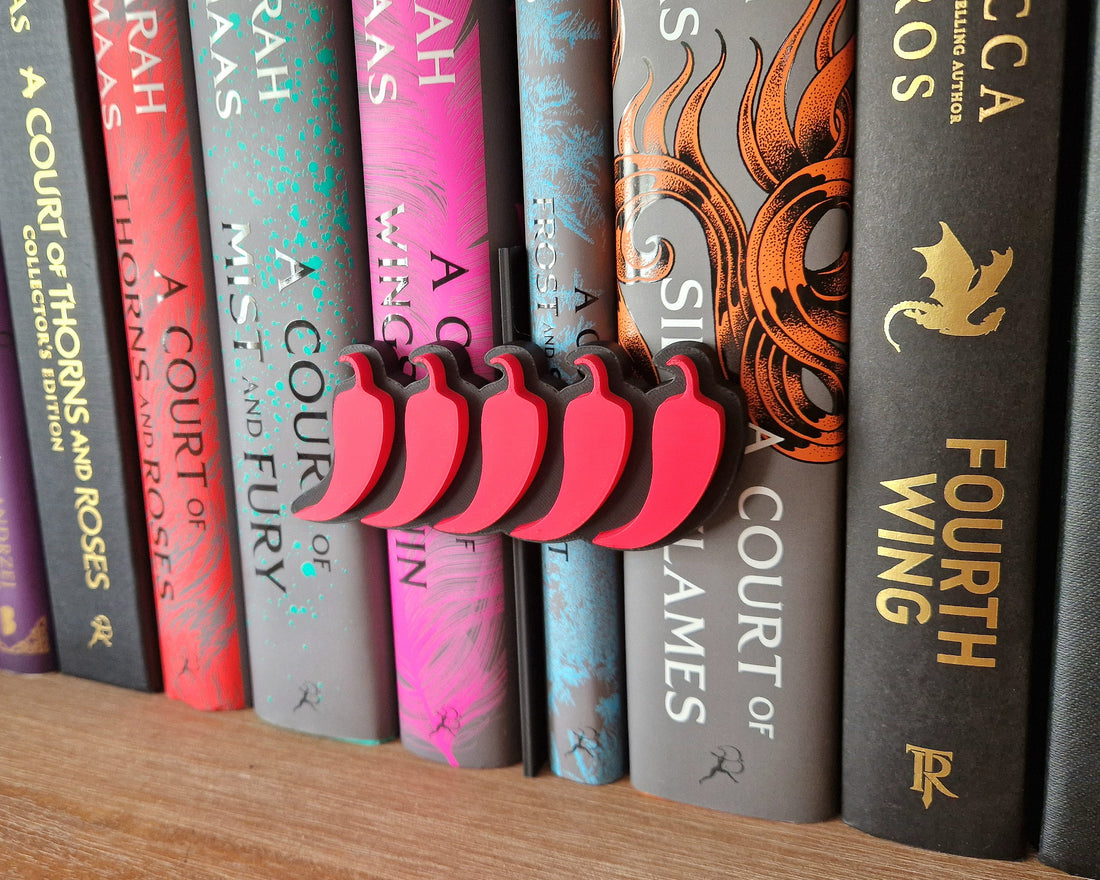 Boekenplank Peekout Bordje - 5 pepers