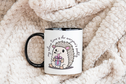 Bookish mok - Alone time Hedgehog