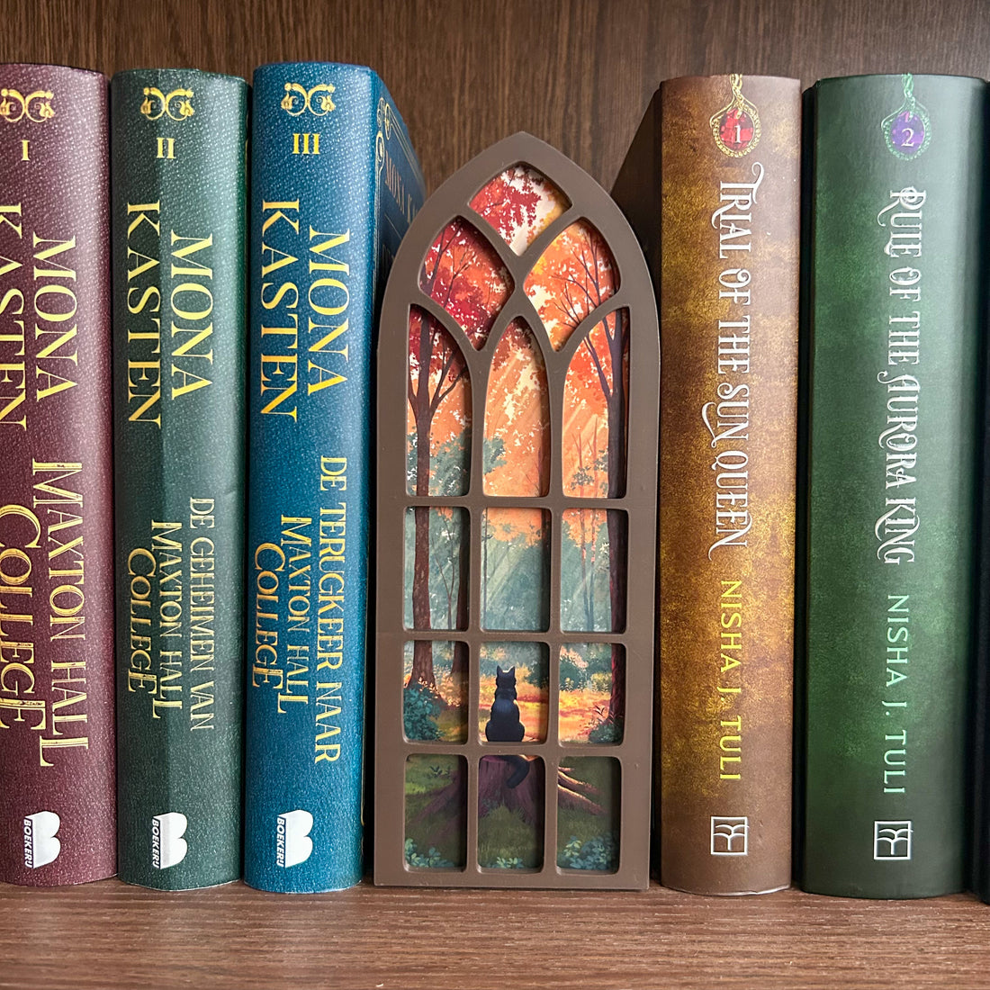 Booknook bookmark - Autumn Forest Cat