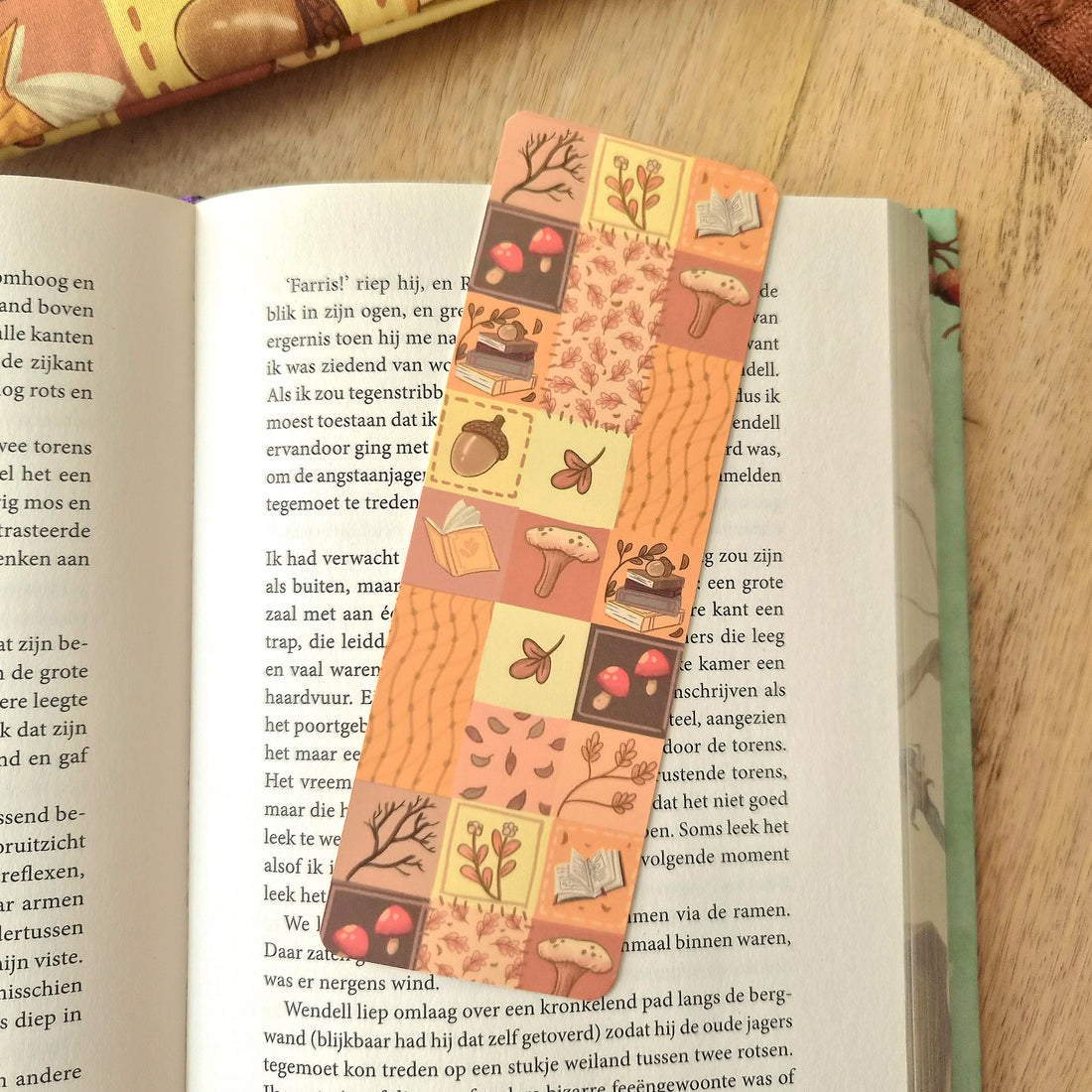 Boekenlegger - Autumn Patchwork