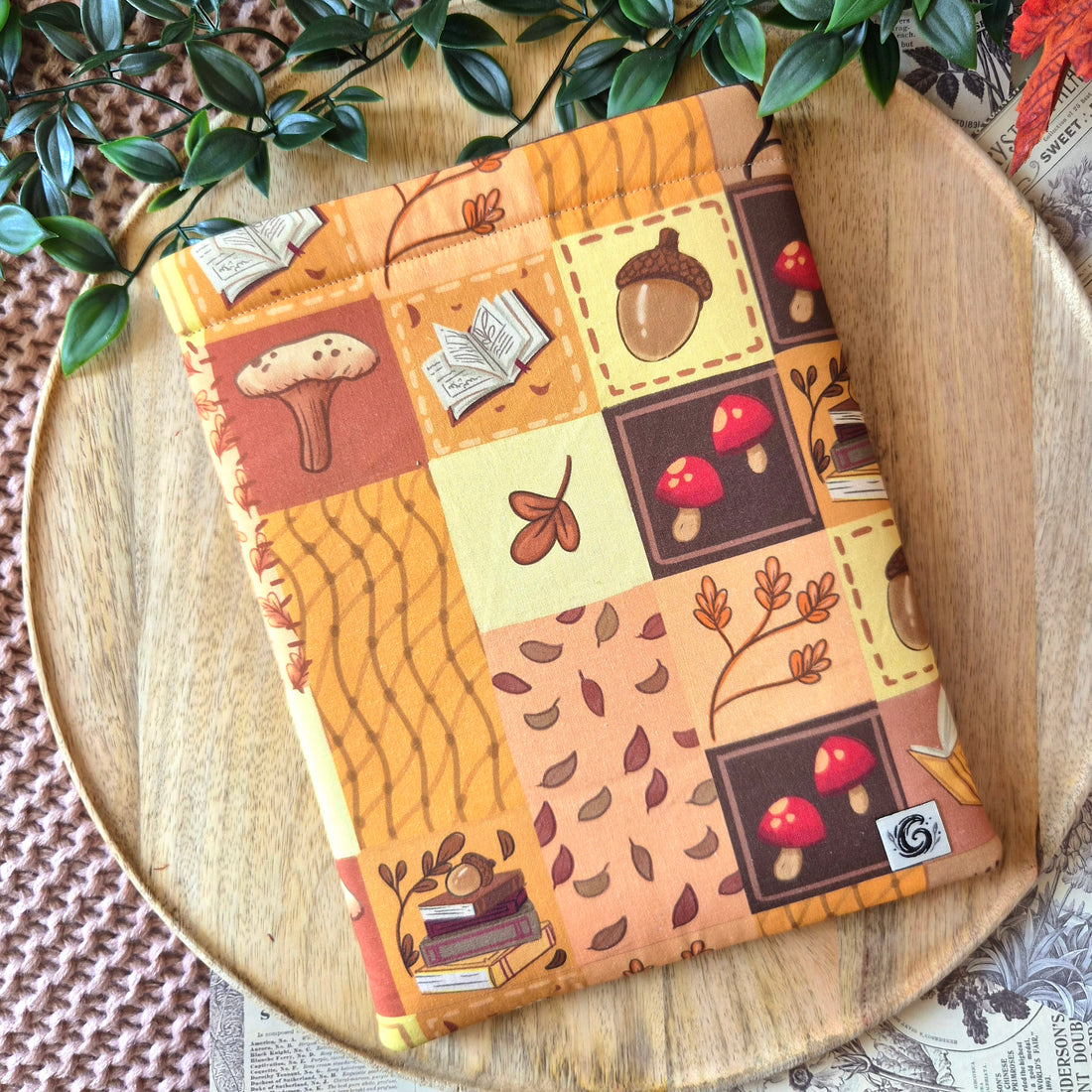 Booksleeve - Autumn Patchwork