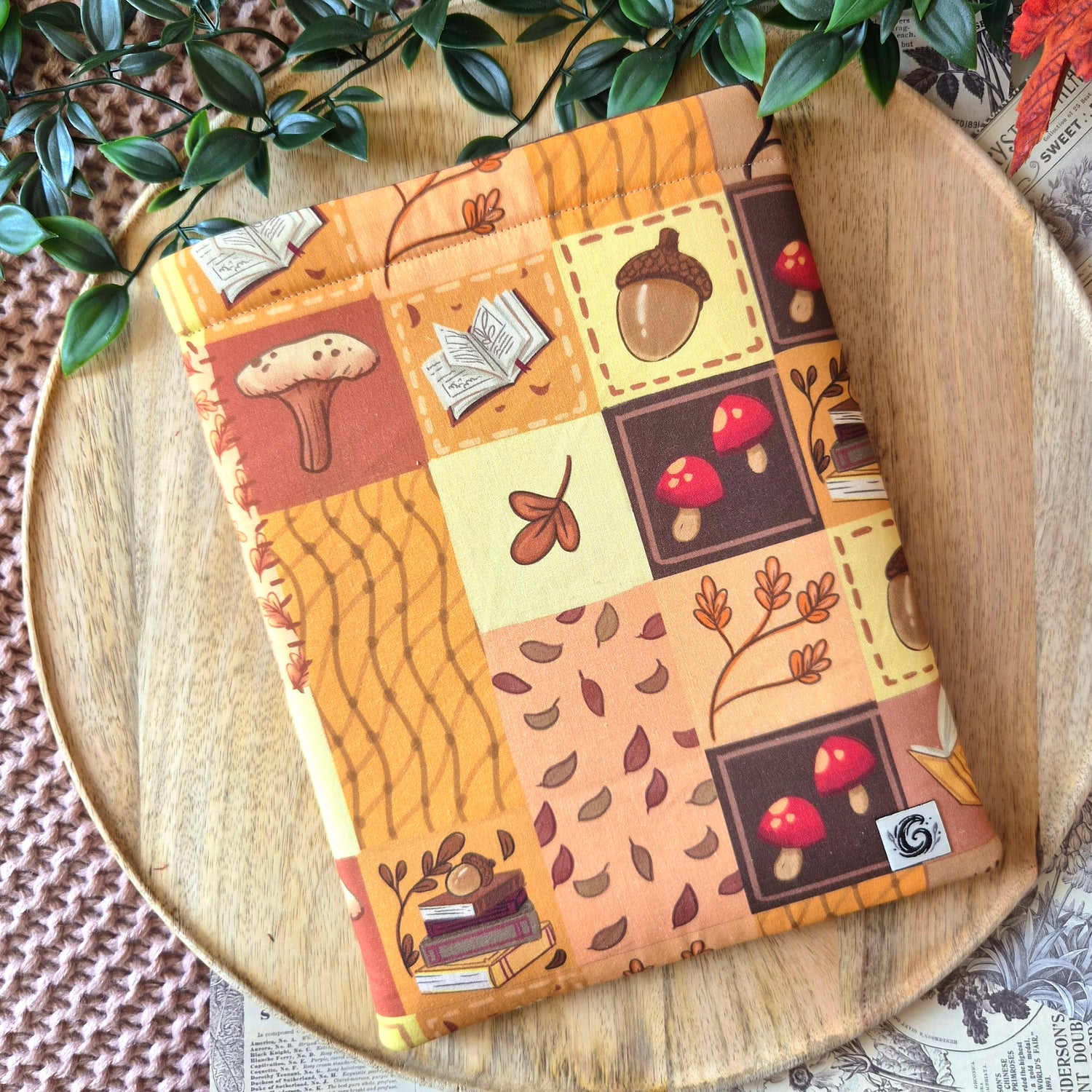 Booksleeve - Autumn Patchwork