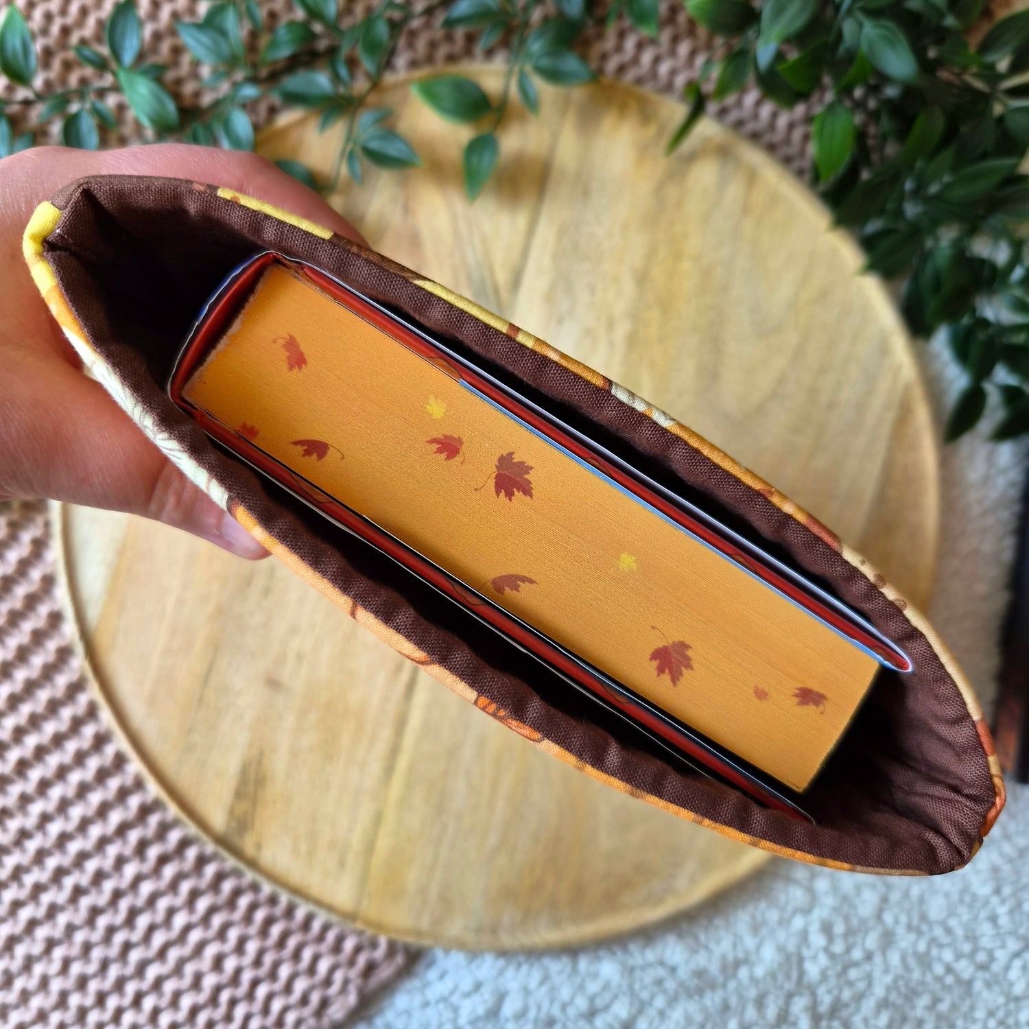 Booksleeve - Autumn Patchwork