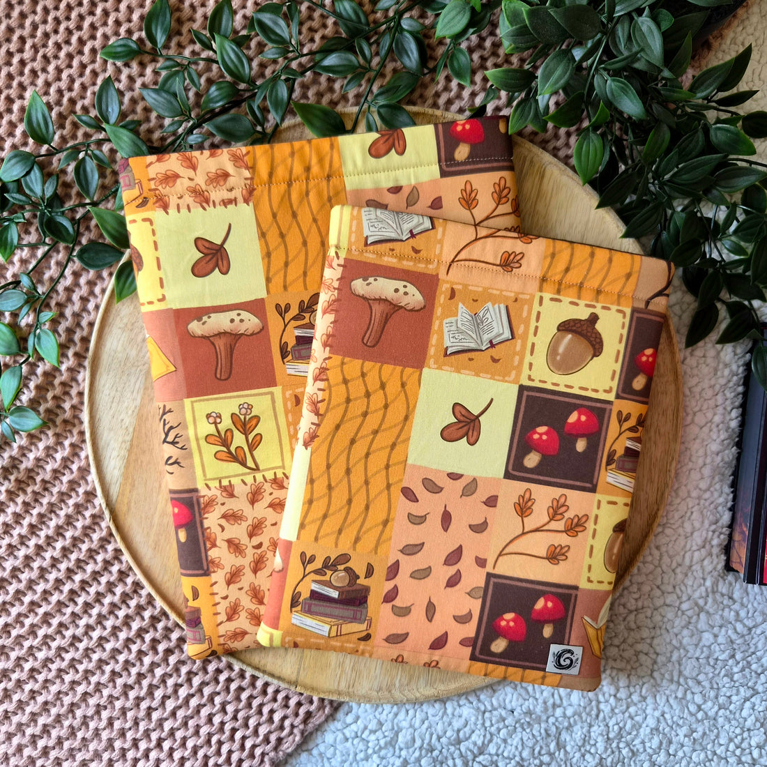 Booksleeve - Autumn Patchwork