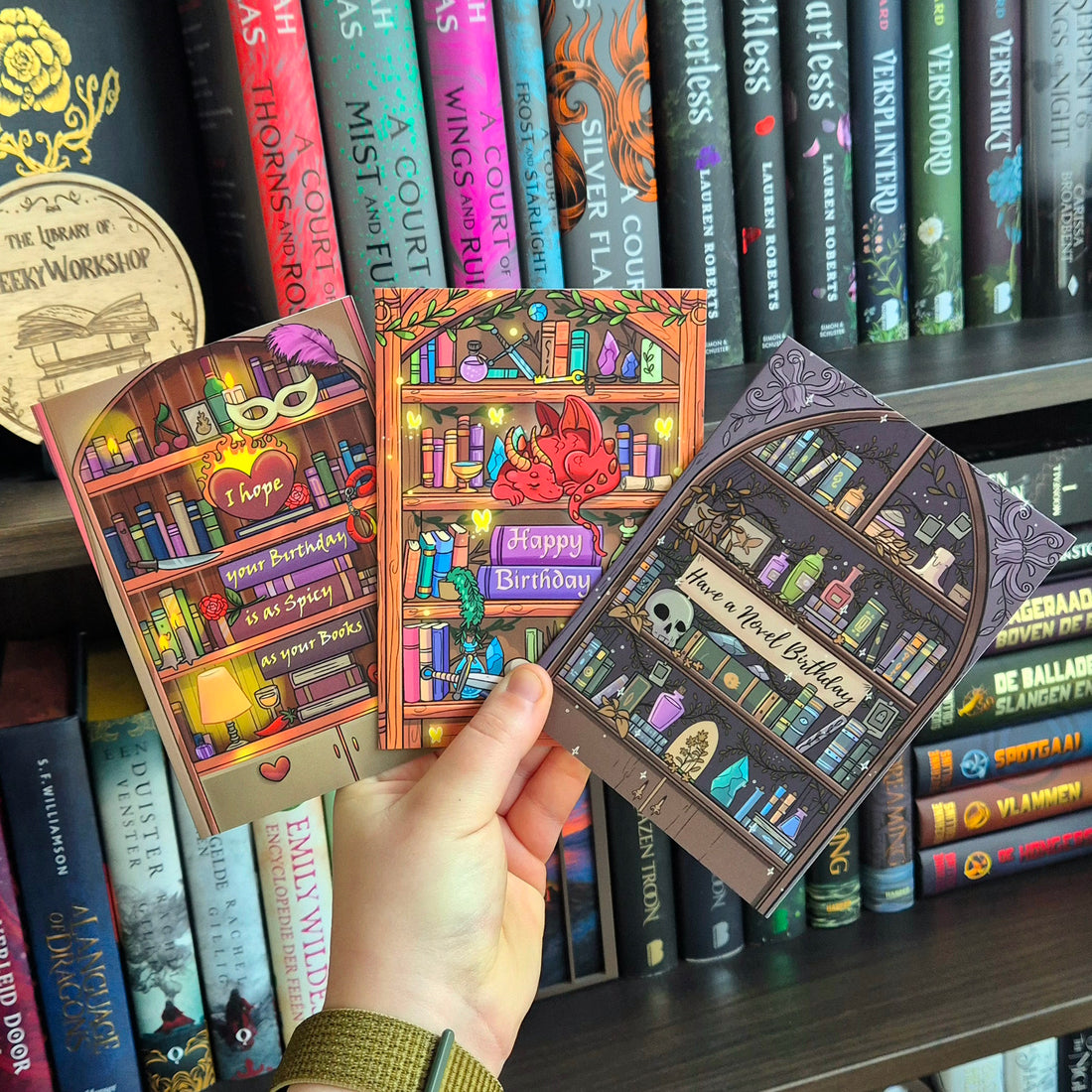 Verjaardagskaart - Novel Birthday