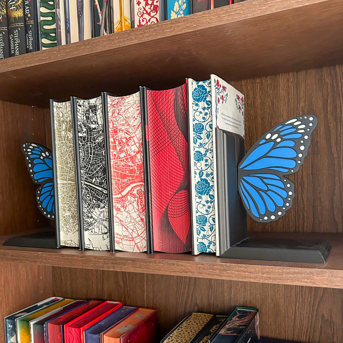 Boekensteunen - Vlindervleugels