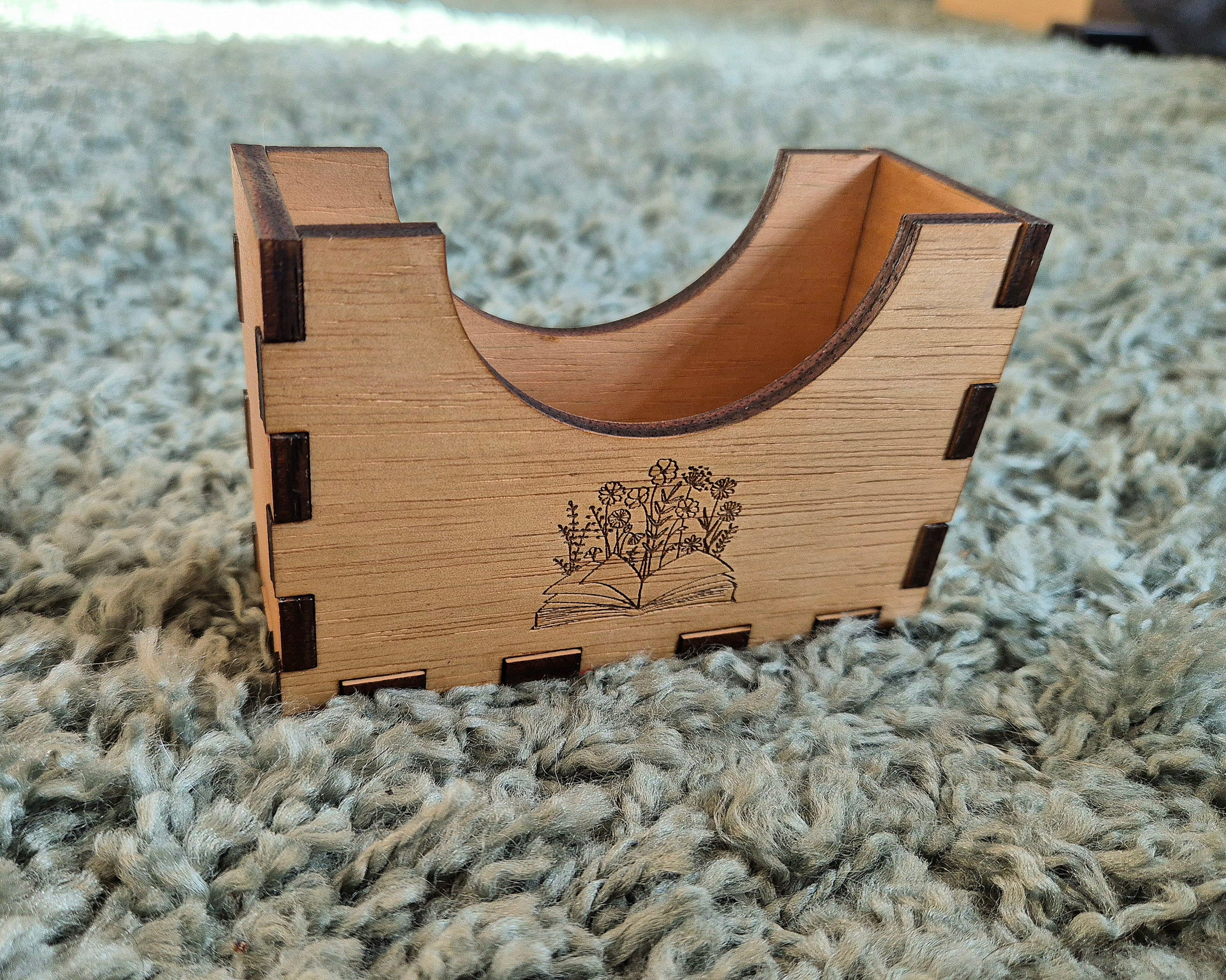 Bookish Coaster Box