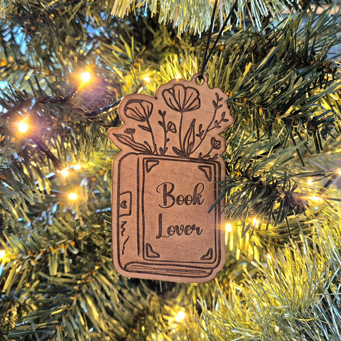 Bookish Ornament - Book Lover