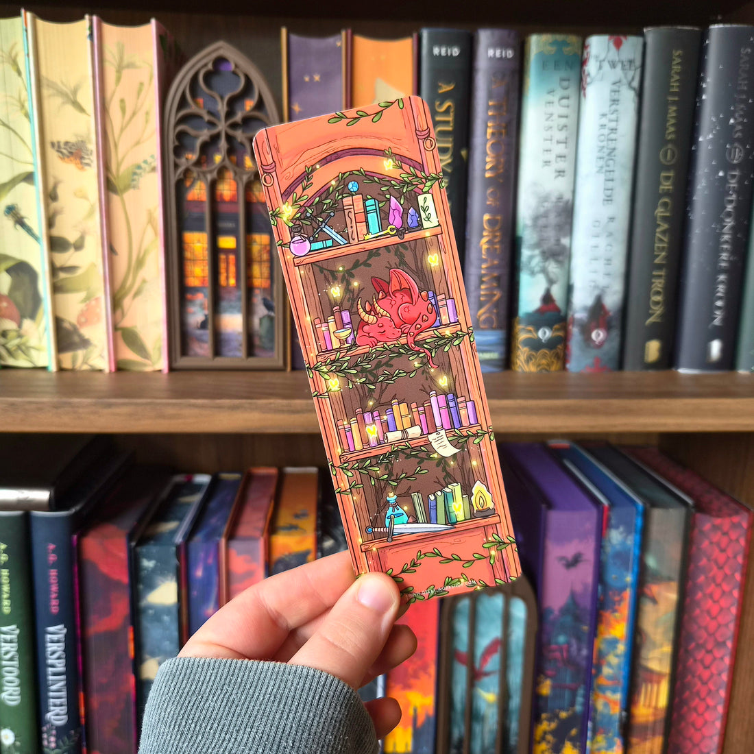 Bookmark - Fantasy Bookcase