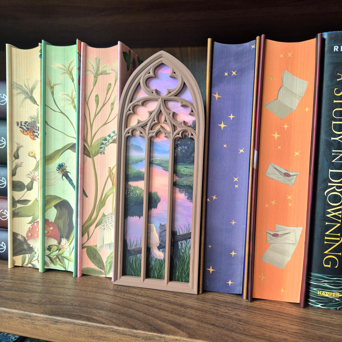 Booknook bookmark - Riverside Cats