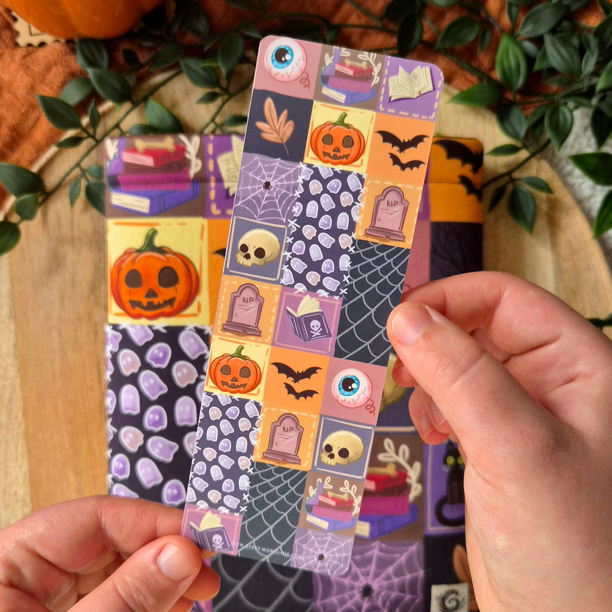 Boekenlegger - Spooky Patchwork