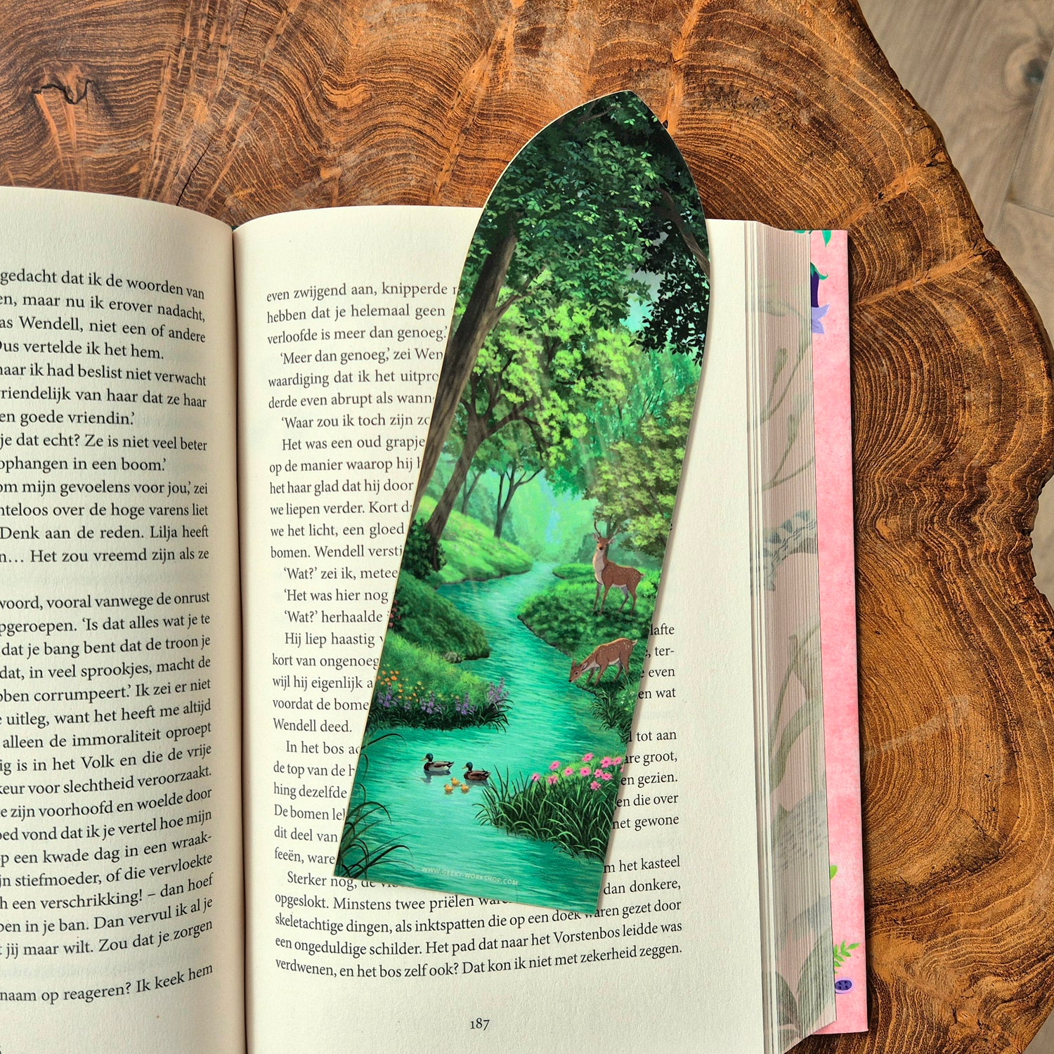 Booknook bookmark - Spring Forest