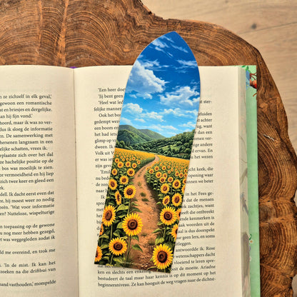 Booknook bookmark - Sunflower Field