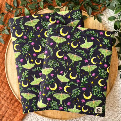 Booksleeve - Floral Luna Moth