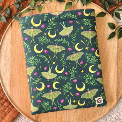 Booksleeve - Floral Luna Moth