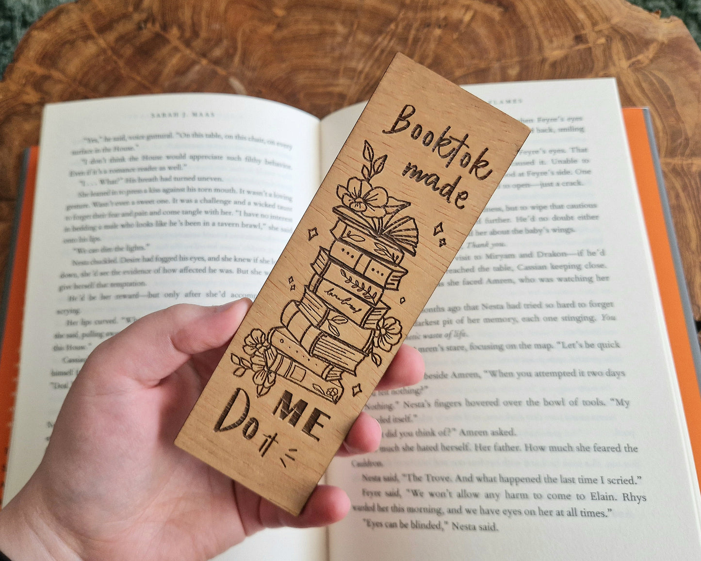 Bookmark - "Booktok made me do it"